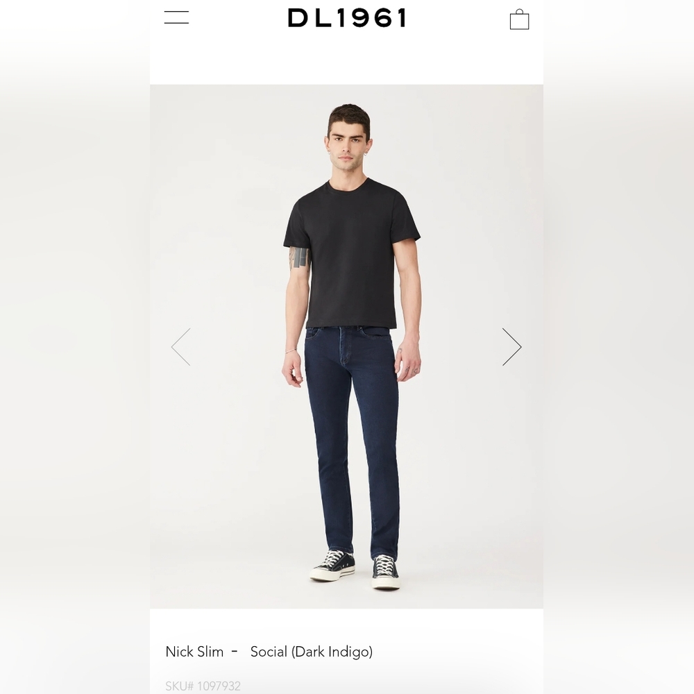 DL1961 Nick Slim Jeans Men 34x30